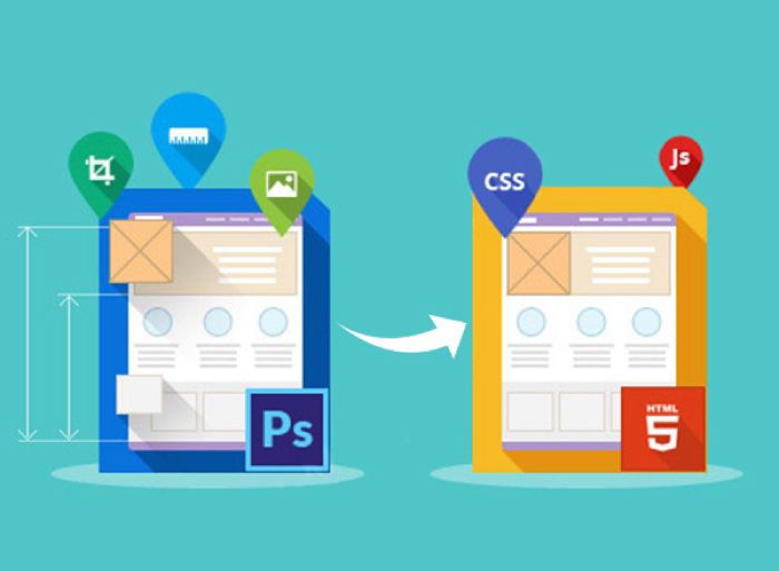 PSD to HTML website Conversion Services