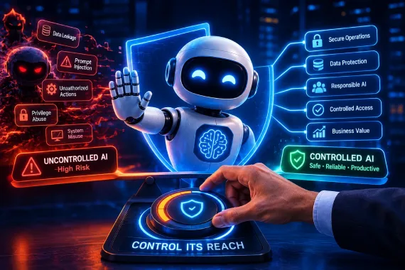 Controlled AI access for secure operations