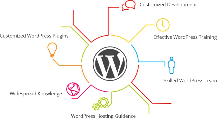 Custom Wordpress Website Layout on Laptop Screen