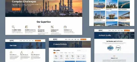 B2B manufacturing website development