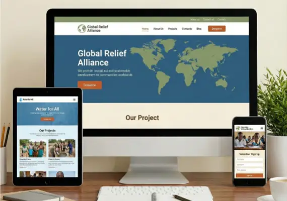 NGO Website Design