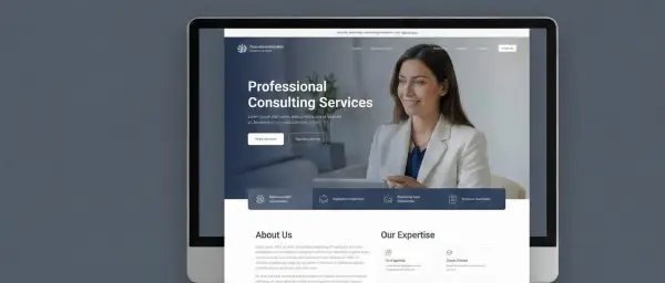 Professional Services Website Design