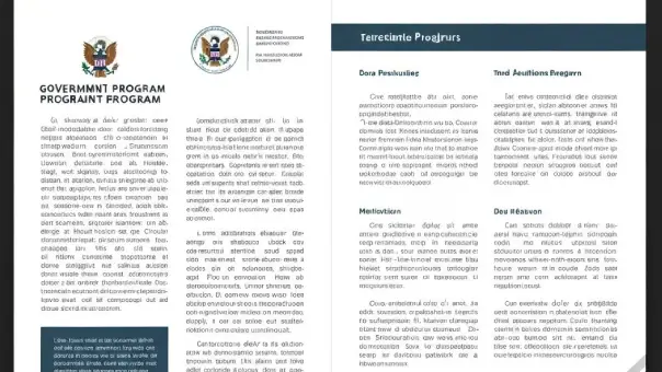 Government Brochure Design