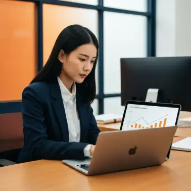 Website audit process reviewing technical, content, and analytics setup