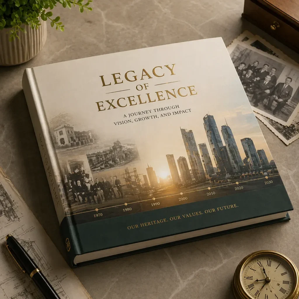 Corporate Heritage Legacy Coffee Table Book