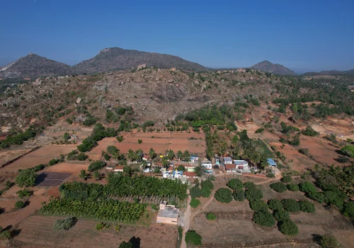 Drone coverage of rural settlement