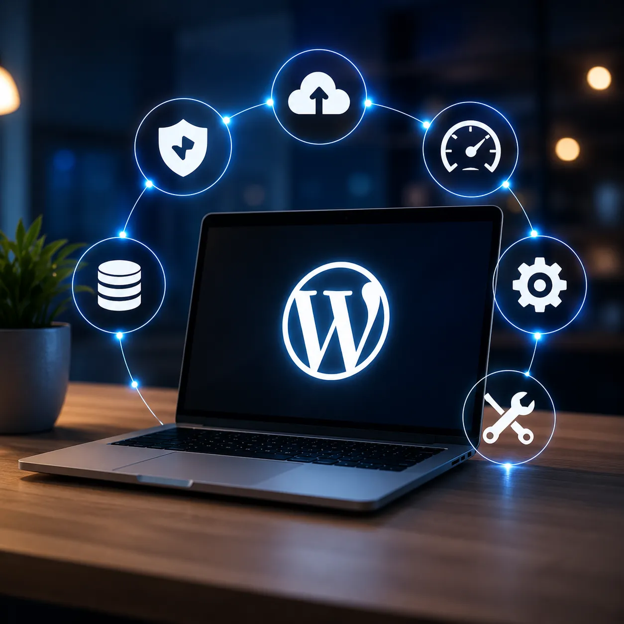 AI-powered WordPress website maintenance and performance monitoring