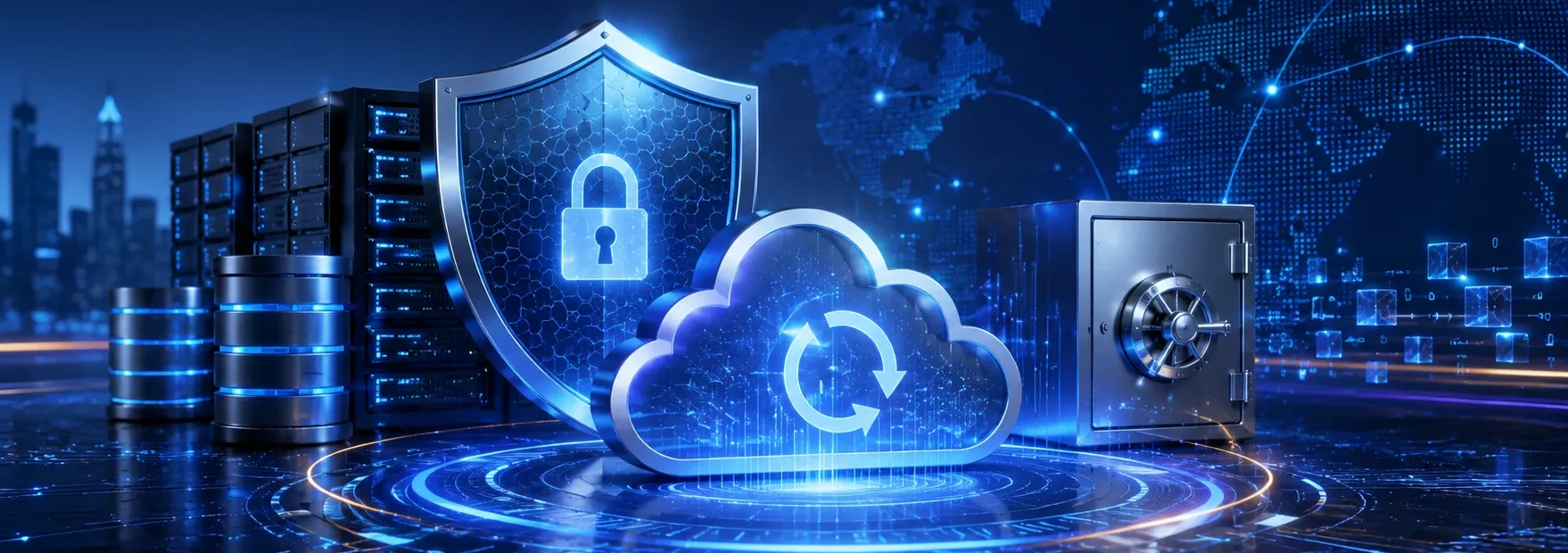 AI-powered website backup and secure cloud recovery infrastructure