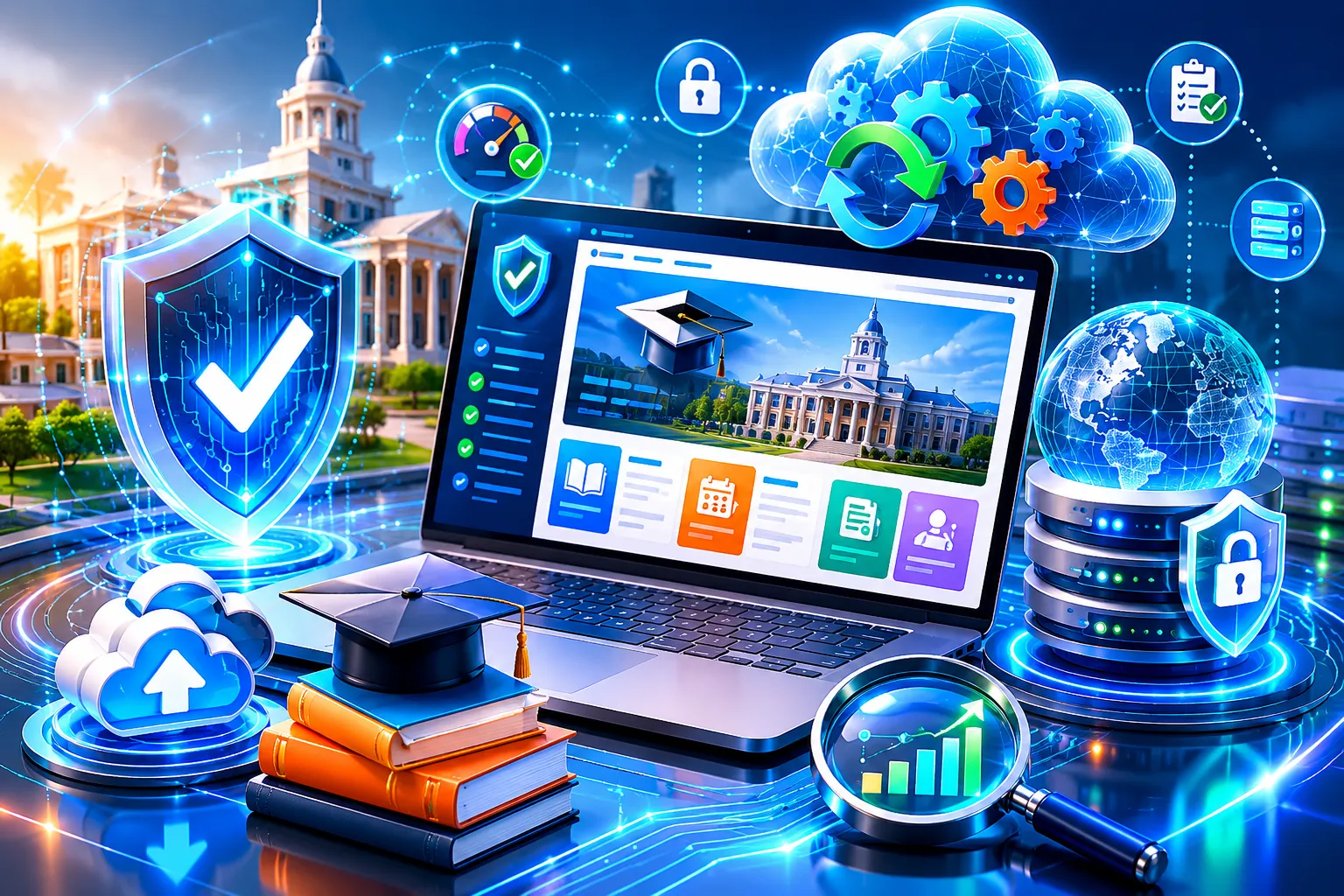AI-powered website security and maintenance for educational institutions AI-powered website security and maintenance for educational institutions