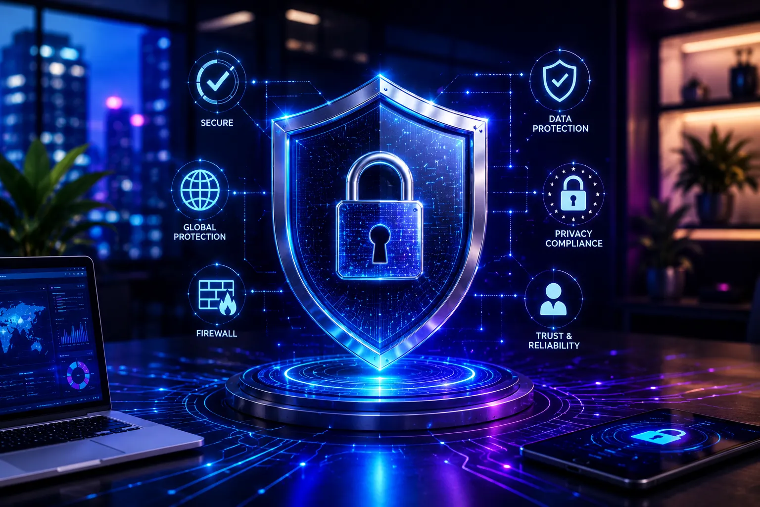 Secure payments website services