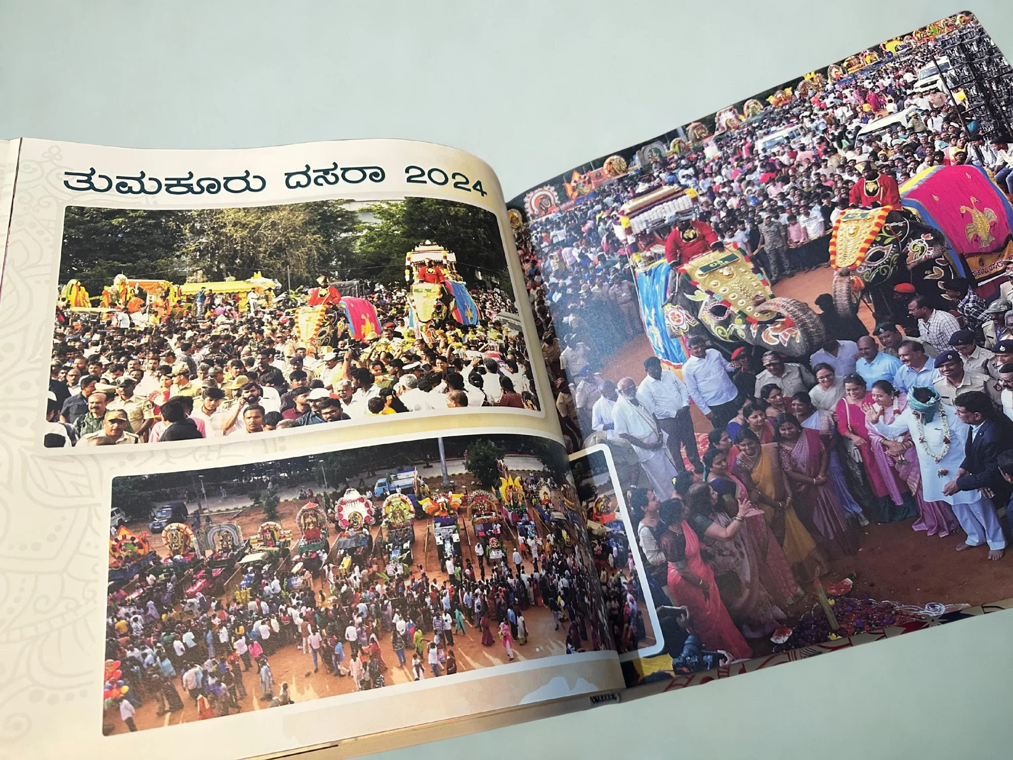 Festival Coffee table Book customization