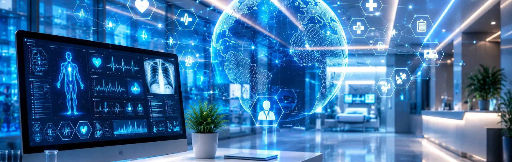 Healthcare website development with AI and digital innovation