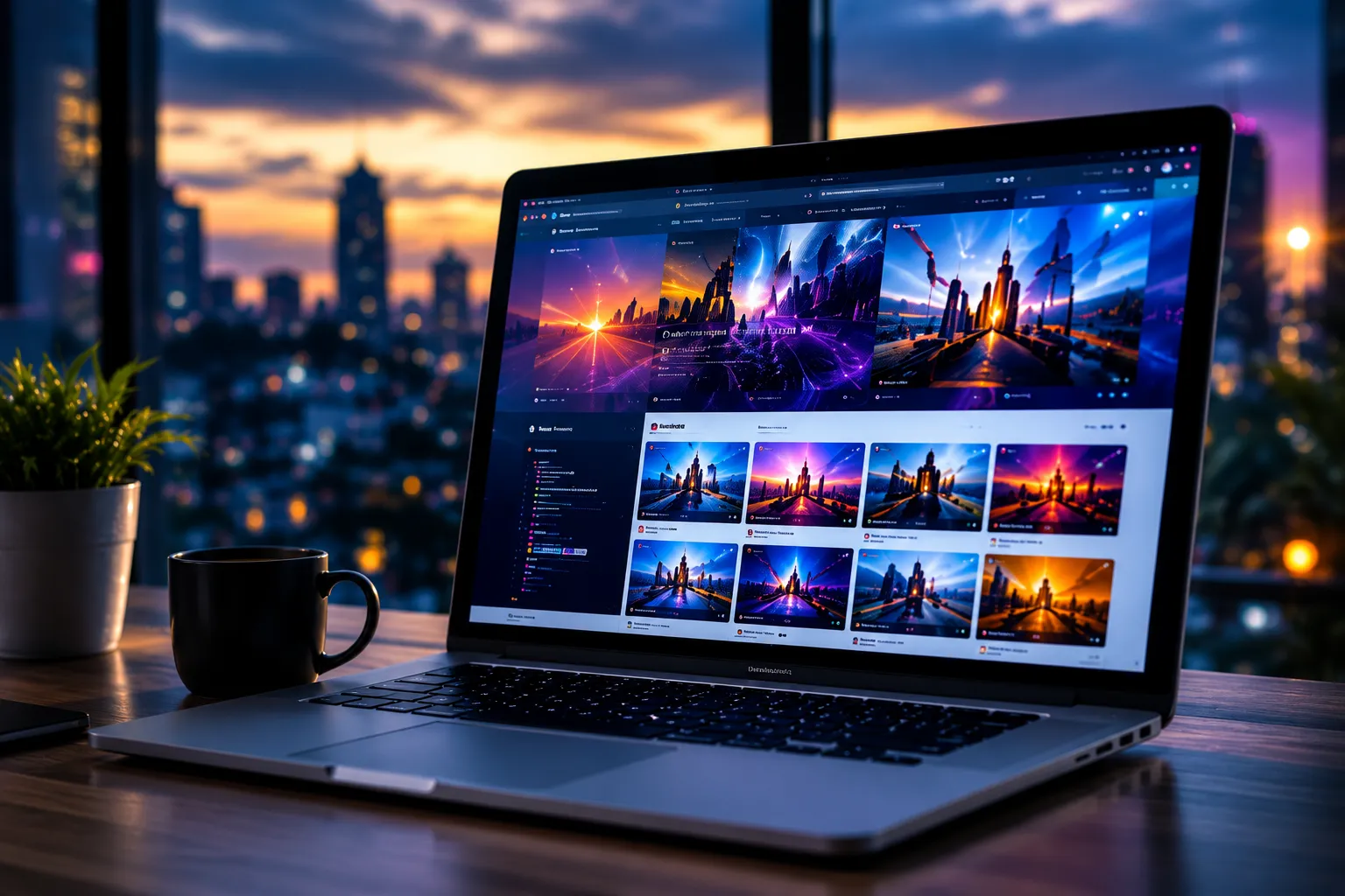High-performance website design