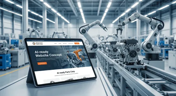 Industrial website design for engine component manufacturers and OEM suppliers Industrial website design for engine component manufacturers and OEM suppliers