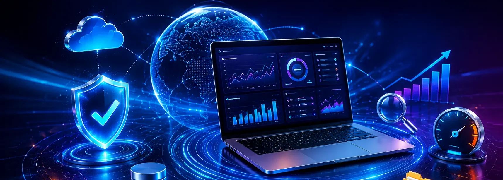 Intelligent website maintenance with AI monitoring and performance optimization