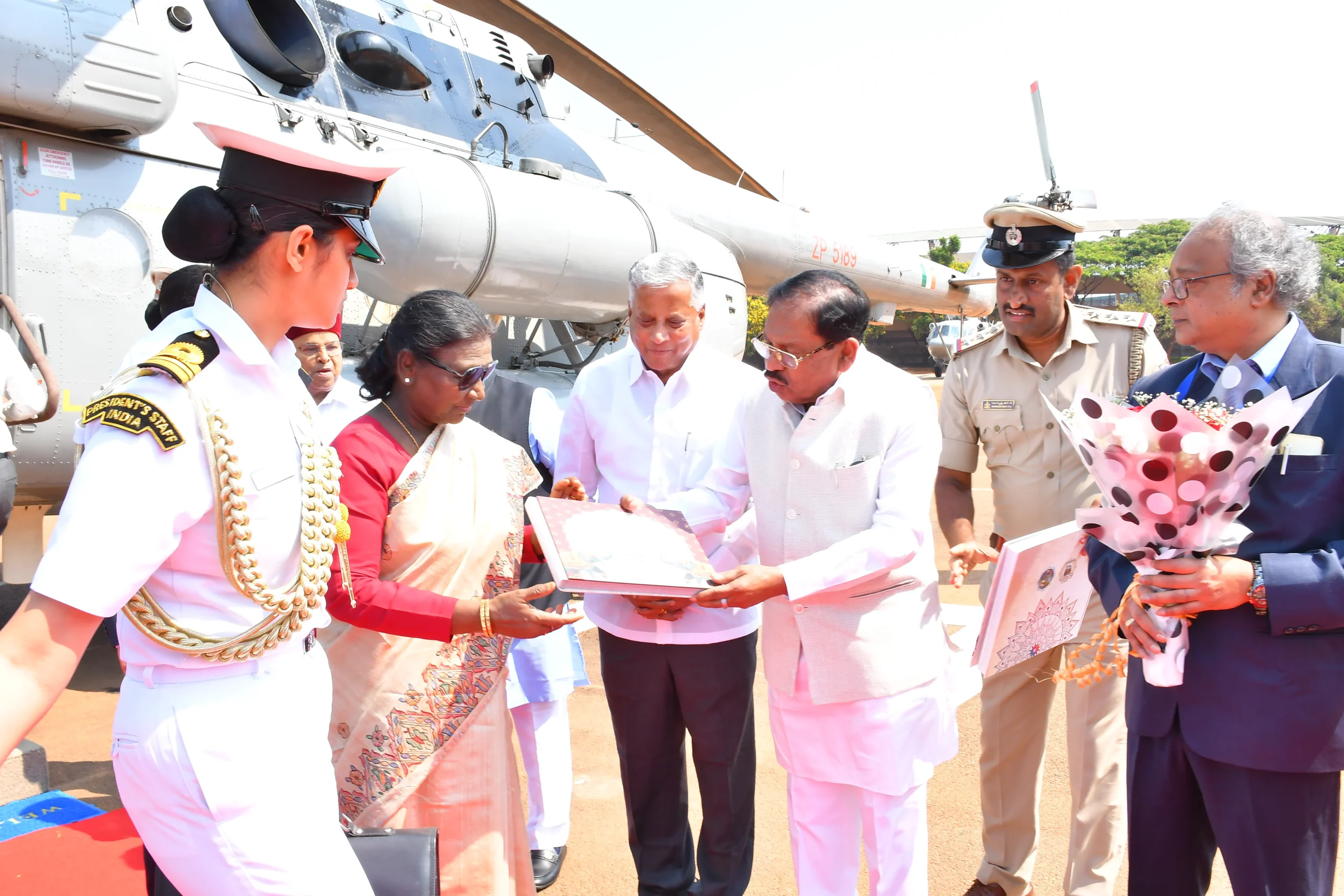 Our Work presented to President of Bharat Our Work presented to President of Bharat