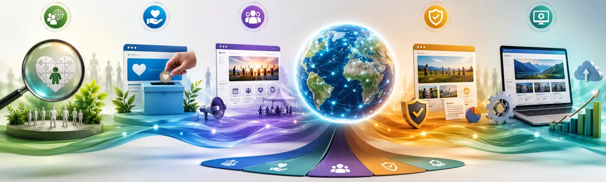 Strategic AI-driven NGO website development process Strategic AI-driven NGO website development process