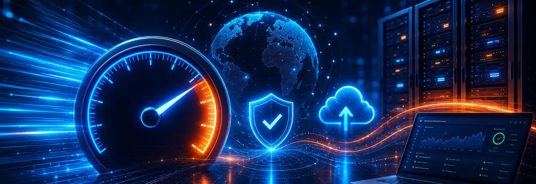 Website performance optimization and real-time monitoring system