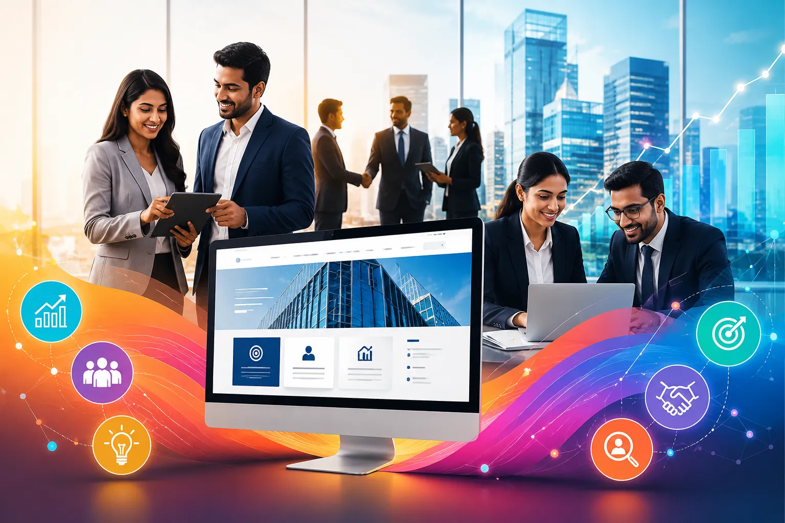 AI-powered corporate website design for business growth and lead generation