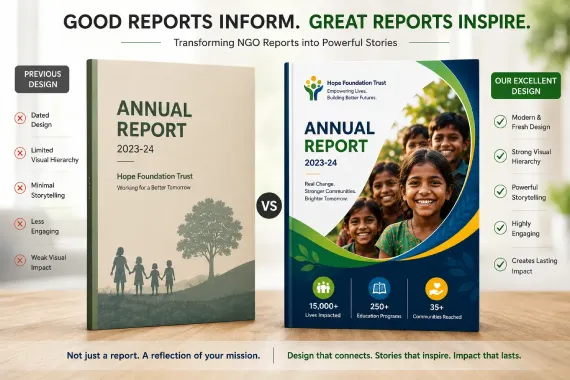 Annual report design focused on sustainability, stakeholder trust and business growth Annual report design focused on sustainability, stakeholder trust and business growth