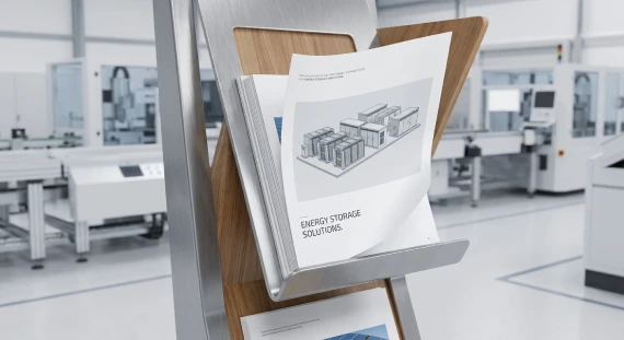 Corporate brochure design services for renewable energy manufacturer Corporate brochure design services for renewable energy manufacturer