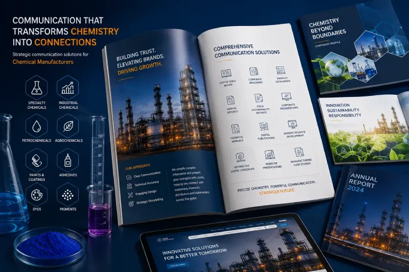 Corporate communication solutions for chemical manufacturers Corporate communication solutions for chemical manufacturers