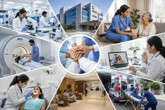 Healthcare communication solutions for diagnostic centres and home healthcare providers Healthcare communication solutions for diagnostic centres and home healthcare providers