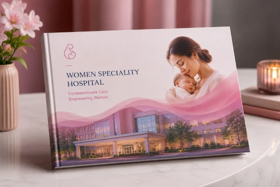 Healthcare website design for women's health and fertility centres