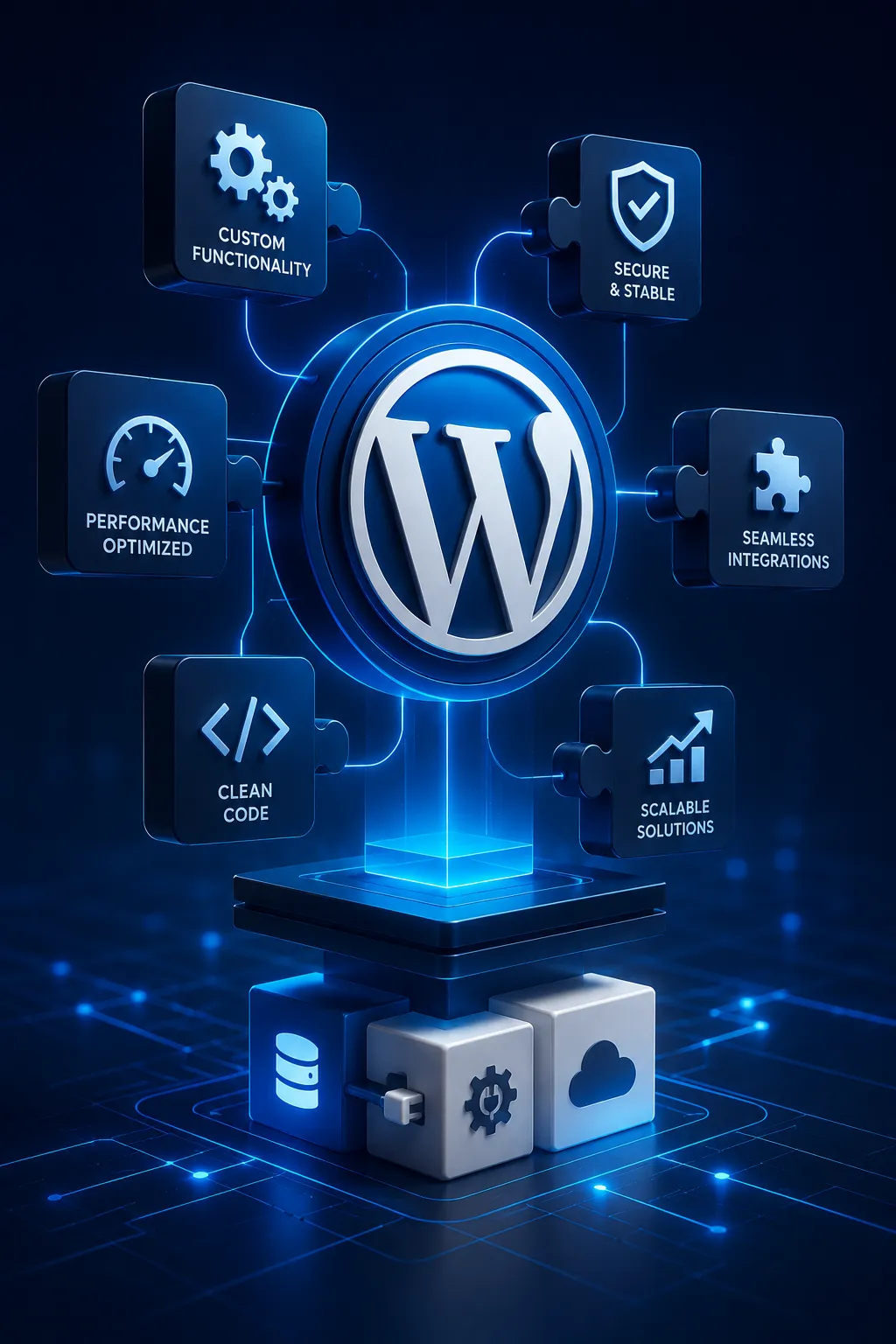 Scalable custom WordPress plugin development architecture