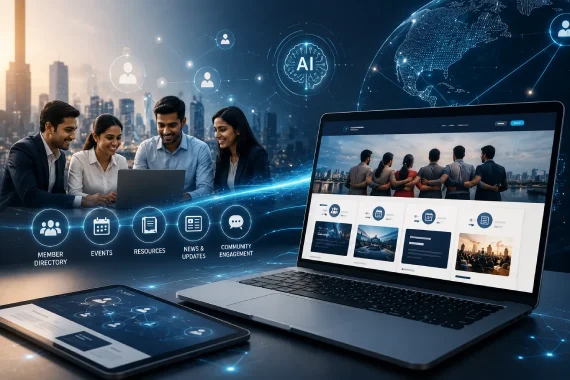 AI-ready association website with member portal and digital engagement platform AI-ready association website with member portal and digital engagement platform