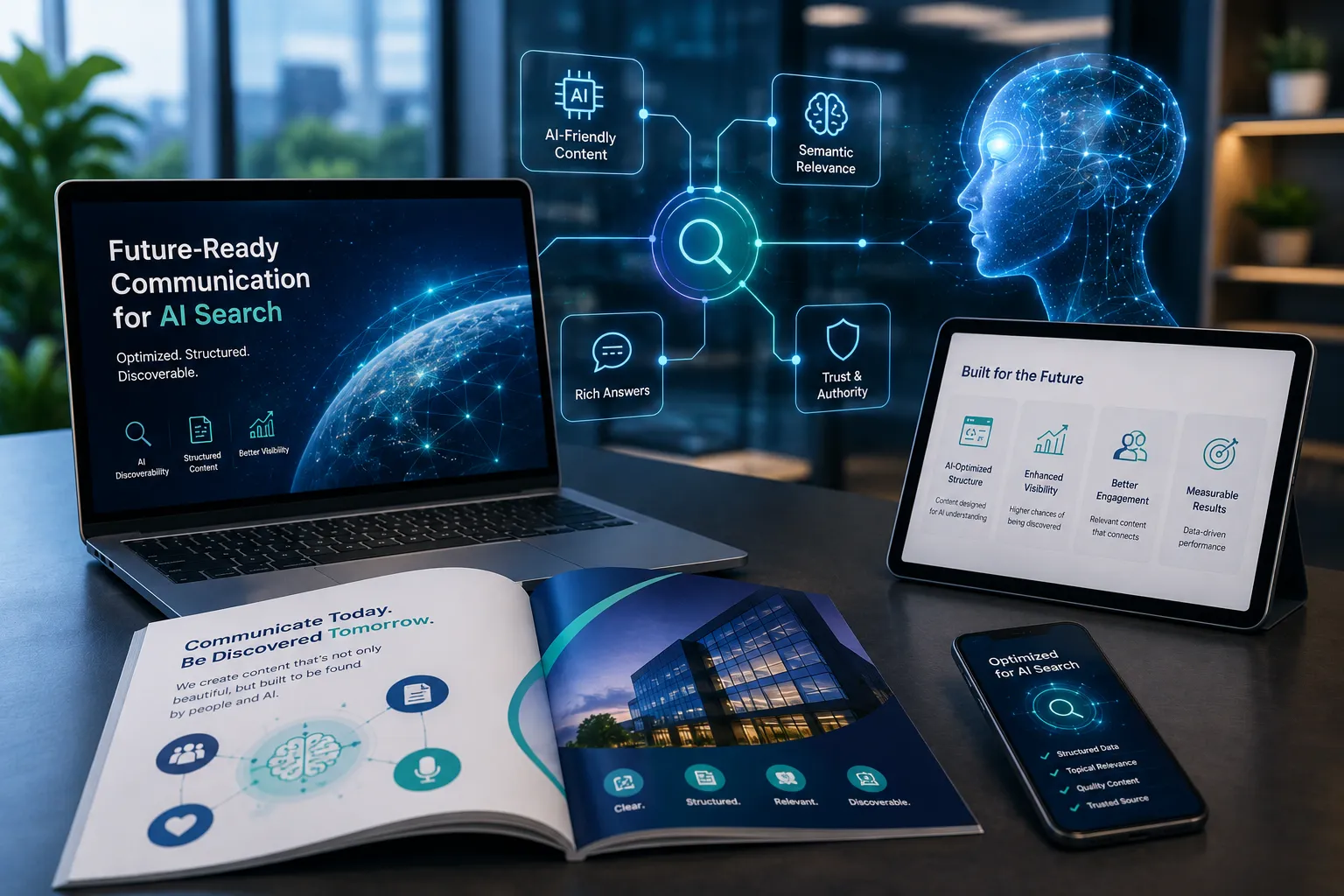 AI-ready healthcare communication and digital publishing solutions for modern healthcare brands AI-ready healthcare communication and digital publishing solutions for modern healthcare brands