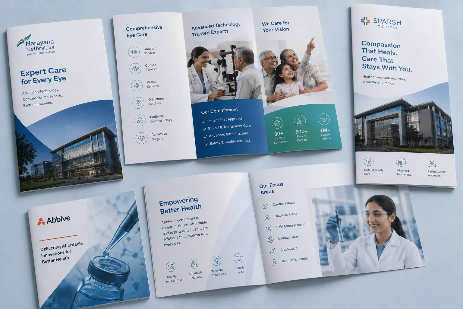 Healthcare brochures and patient information guide design services Healthcare brochures and patient information guide design services