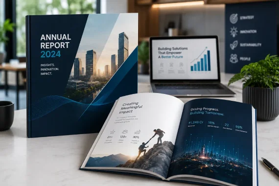 Professional annual report design for technology and software companies Professional annual report design for technology and software companies